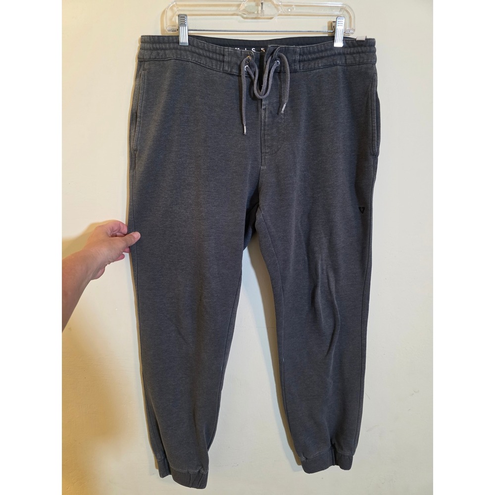 Vissla Mens Recycled Fleece Sweatpants Charcoal Gray Joggers M306OROA Size L